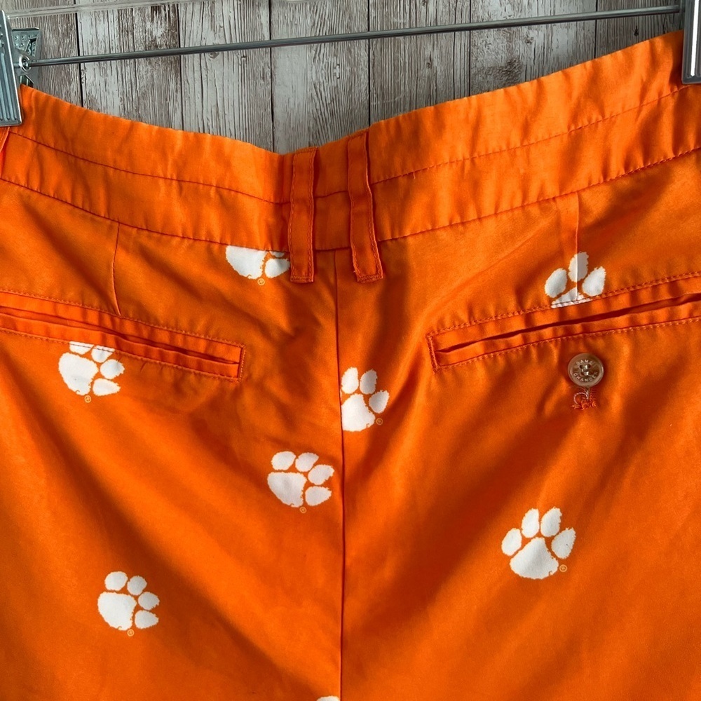 Clemson Tigers Game Day Orange Shorts Women’s 4 - Picture 2 of 5